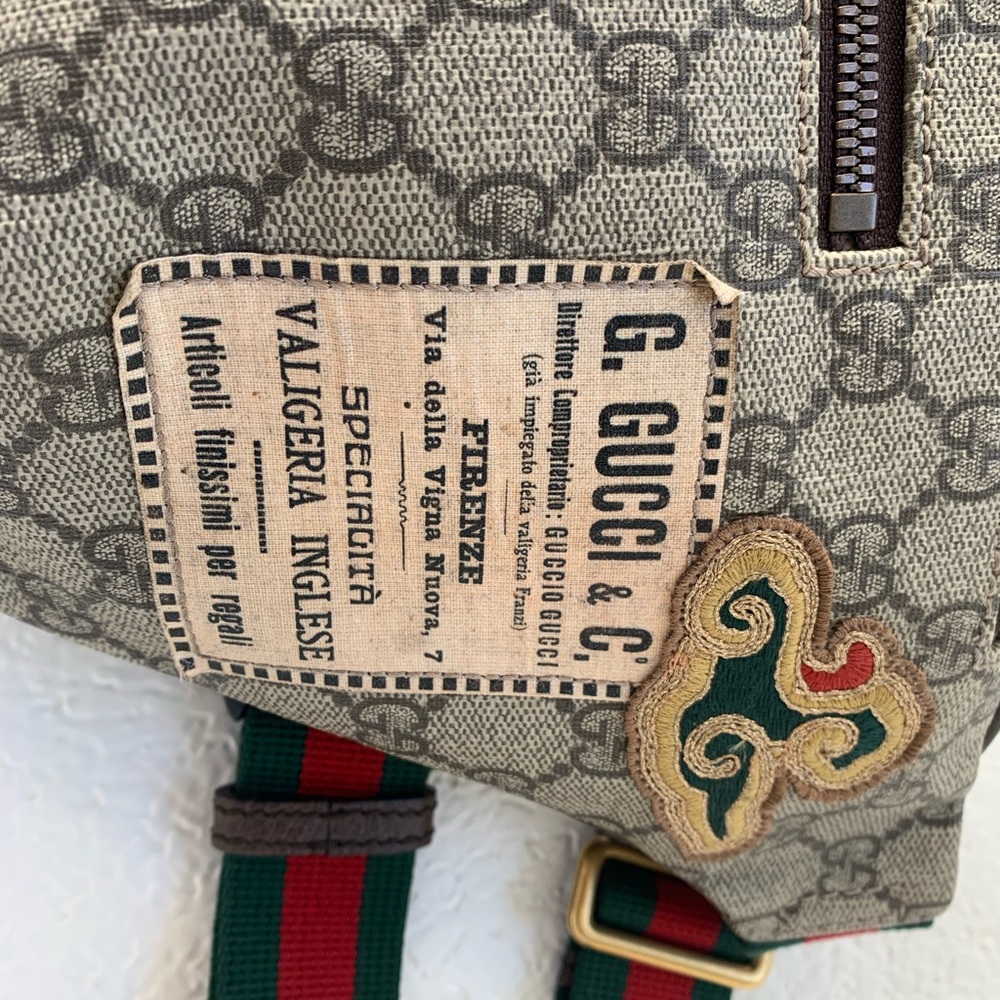 Gucci Beige and Multicolor Crossbody Bag - Picture 6 of 14